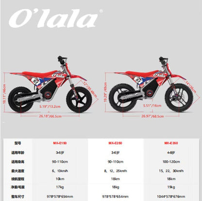 3-6 Years Old Kids Dirt Bike