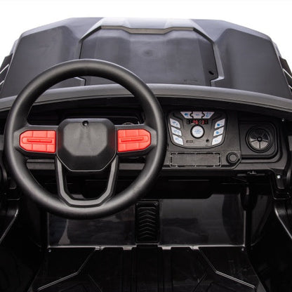 24V10A Two-seater Electric Pickup Truck For Kids Over 3 Years Old.