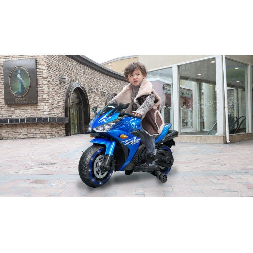 Children's Motorcycle 12V - Blue