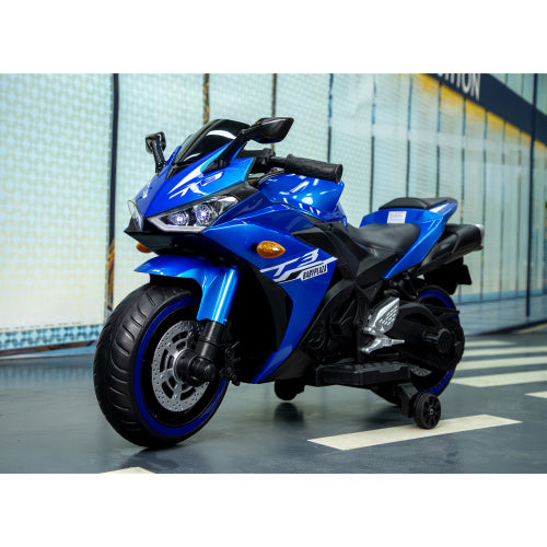Children's Motorcycle 12V - Blue