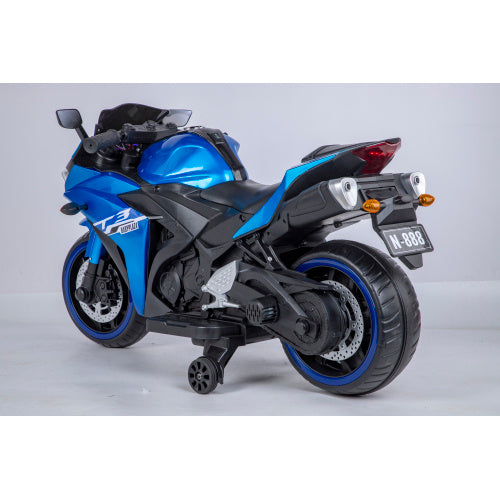 Children's Motorcycle 12V - Blue