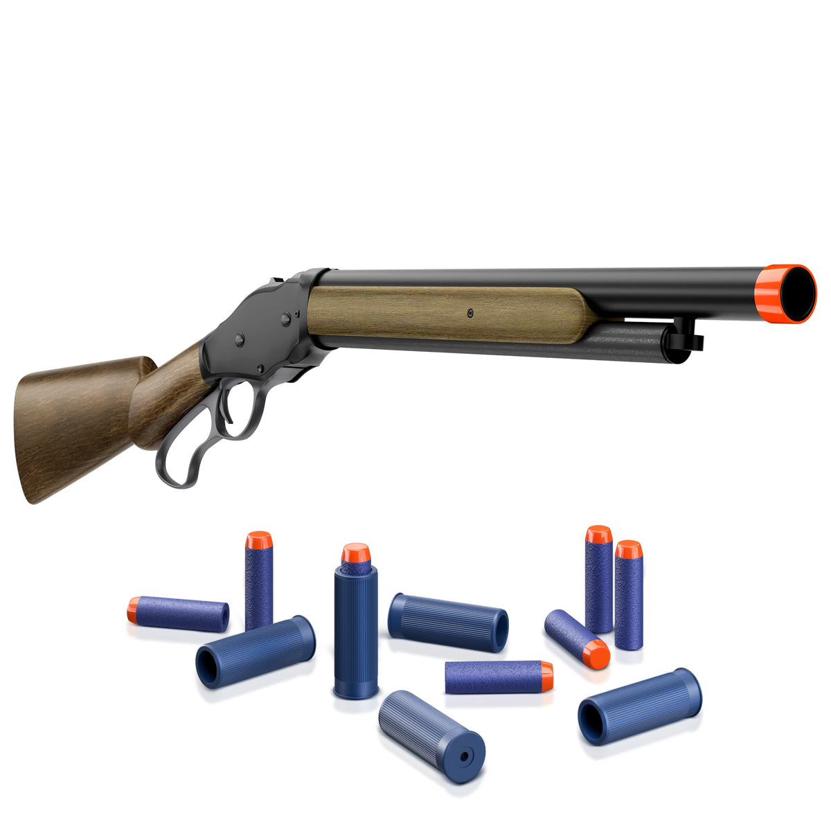 Shell Ejecting Toy Gun Soft Bullets Toy Shotgun Gun Lever-Action Design Fun for Ages 14+